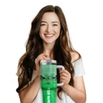 personalized marshall thundering herd chevron stripe green curved tumbler best selling.webp