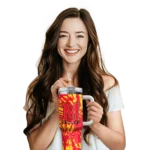 personalized maryland terrapins burst swirl red curved tumbler best selling.webp