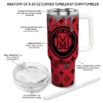 personalized miami redhawks bullseye drips red curved tumbler best selling.webp