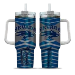 personalized nevada wolf pack chevron layers blue curved tumbler best selling.webp