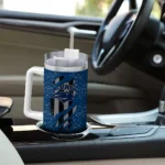 personalized nevada wolf pack claw cut blue black curved tumbler best selling.webp