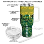 personalized-north-dakota-state-bison-chevron-stripe-green-curved-tumbler-best-selling.webp