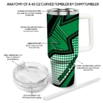 personalized-north-texas-mean-green-arrow-burst-green-curved-tumbler-best-selling.webp