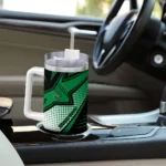 personalized-north-texas-mean-green-arrow-burst-green-curved-tumbler-best-selling.webp