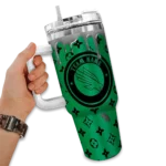 personalized-north-texas-mean-green-bullseye-drips-green-curved-tumbler-best-selling.webp
