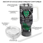 personalized-north-texas-mean-green-superman-shield-green-gray-curved-tumbler-best-selling.webp