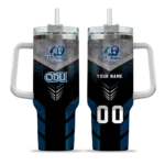 personalized old dominion monarchs arrow armor blue black curved tumbler best selling.webp