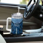 personalized old dominion monarchs chevron stripe blue curved tumbler best selling.webp
