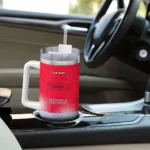 personalized ole miss rebels geometric prism red curved tumbler best selling.webp