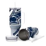 personalized penn state nittany lions arrow burst blue curved tumbler best selling.webp