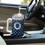 personalized penn state nittany lions bullseye drips blue curved tumbler best selling.webp