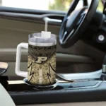 personalized purdue boilermakers chevron stripe gold curved tumbler best selling.webp