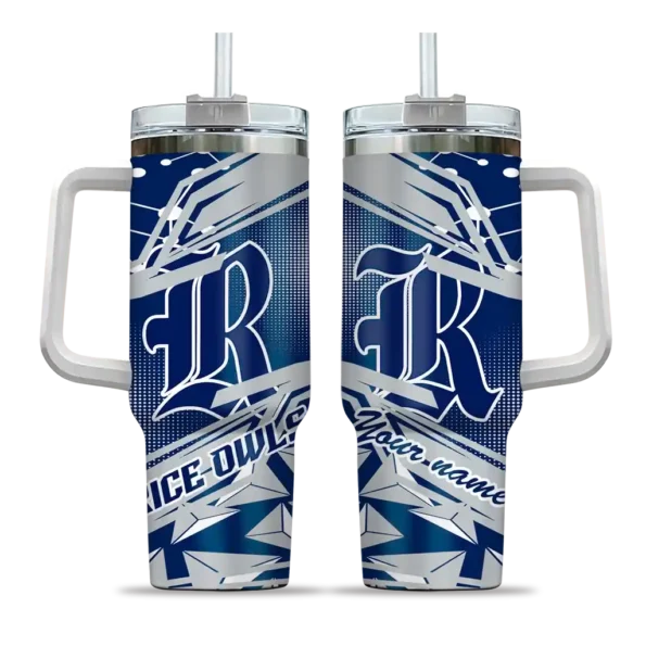 personalized rice owls abstract paths navy blue curved tumbler best selling.webp