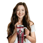 personalized san diego state aztecs leopard zipper red curved tumbler best selling.webp