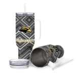 personalized southern miss golden eagles bold diamonds black curved tumbler best selling.webp
