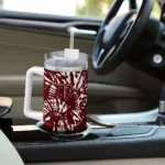 personalized texas am aggies burst swirl maroon curved tumbler best selling.webp