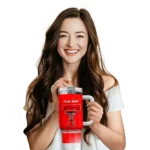 personalized texas tech red raiders geometric prism red curved tumbler best selling.webp