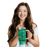 personalized tulane green wave geometric prism green curved tumbler best selling.webp