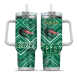 personalized uab blazers bold diamonds green curved tumbler best selling.webp