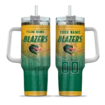 personalized uab blazers gradient dots green curved tumbler best selling.webp