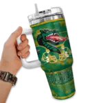 personalized uab blazers honey streaks green curved tumbler best selling.webp