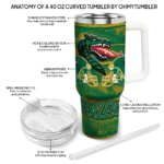 personalized uab blazers honey streaks green curved tumbler best selling.webp