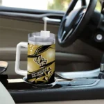 personalized ucf knights abstract paths gold curved tumbler best selling.webp