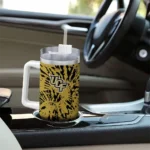 personalized ucf knights burst swirl gold curved tumbler best selling.webp