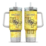 personalized ucf knights geometric prism gold curved tumbler best selling.webp