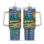 personalized ucla bruins chevron layers blue curved tumbler best selling.webp