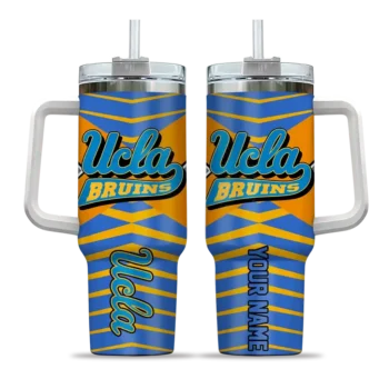 personalized ucla bruins chevron layers blue curved tumbler best selling.webp
