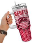 personalized unlv rebels hex texture red curved tumbler best selling.webp