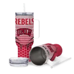 personalized unlv rebels hex texture red curved tumbler best selling.webp