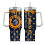 personalized utep miners bullseye drips blue curved tumbler best selling.webp