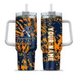 personalized utep miners burst swirl blue curved tumbler best selling.webp