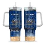 personalized utep miners geometric prism blue curved tumbler best selling.webp