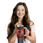 personalized utsa roadrunners chevron layers orange curved tumbler best selling.webp