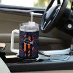 personalized utsa roadrunners claw cut orange black curved tumbler best selling.webp