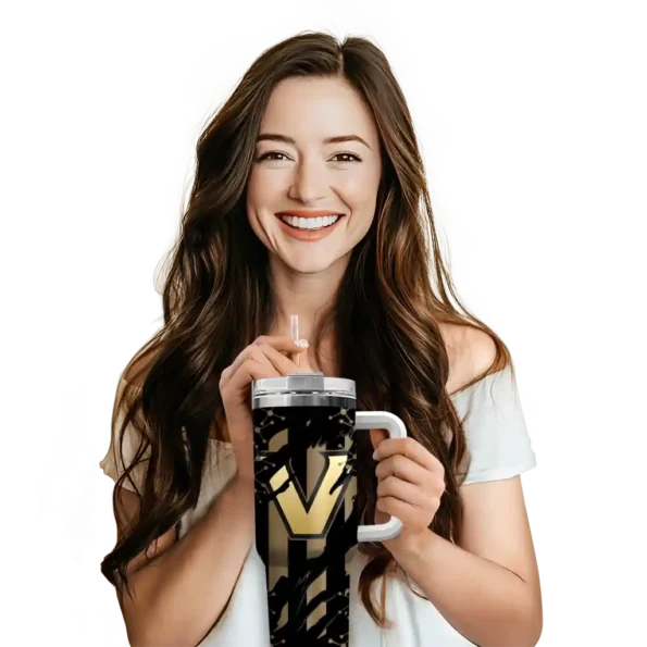 personalized vanderbilt commodores claw cut black curved tumbler premium grade.webp
