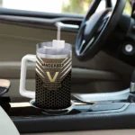 personalized vanderbilt commodores hex texture black curved tumbler best selling.webp