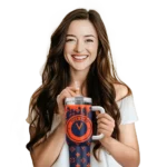 personalized virginia cavaliers bullseye drips blue curved tumbler best selling.webp