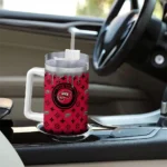 personalized western kentucky hilltoppers bullseye drips red curved tumbler best selling.webp