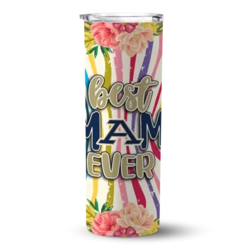 Akron Zips Flower Cluster Skinny Tumbler