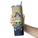 akron-zips-yoda-smile-blue-skinny-tumbler-best-selling-1.webp