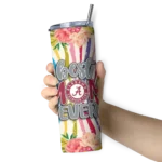 alabama-crimson-tide-flower-cluster-skinny-tumbler-best-selling-1-1.webp