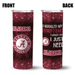 alabama-crimson-tide-radiant-glitter-crimson-skinny-tumbler-best-selling-1.webp