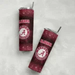 alabama-crimson-tide-radiant-glitter-crimson-skinny-tumbler-best-selling-1.webp