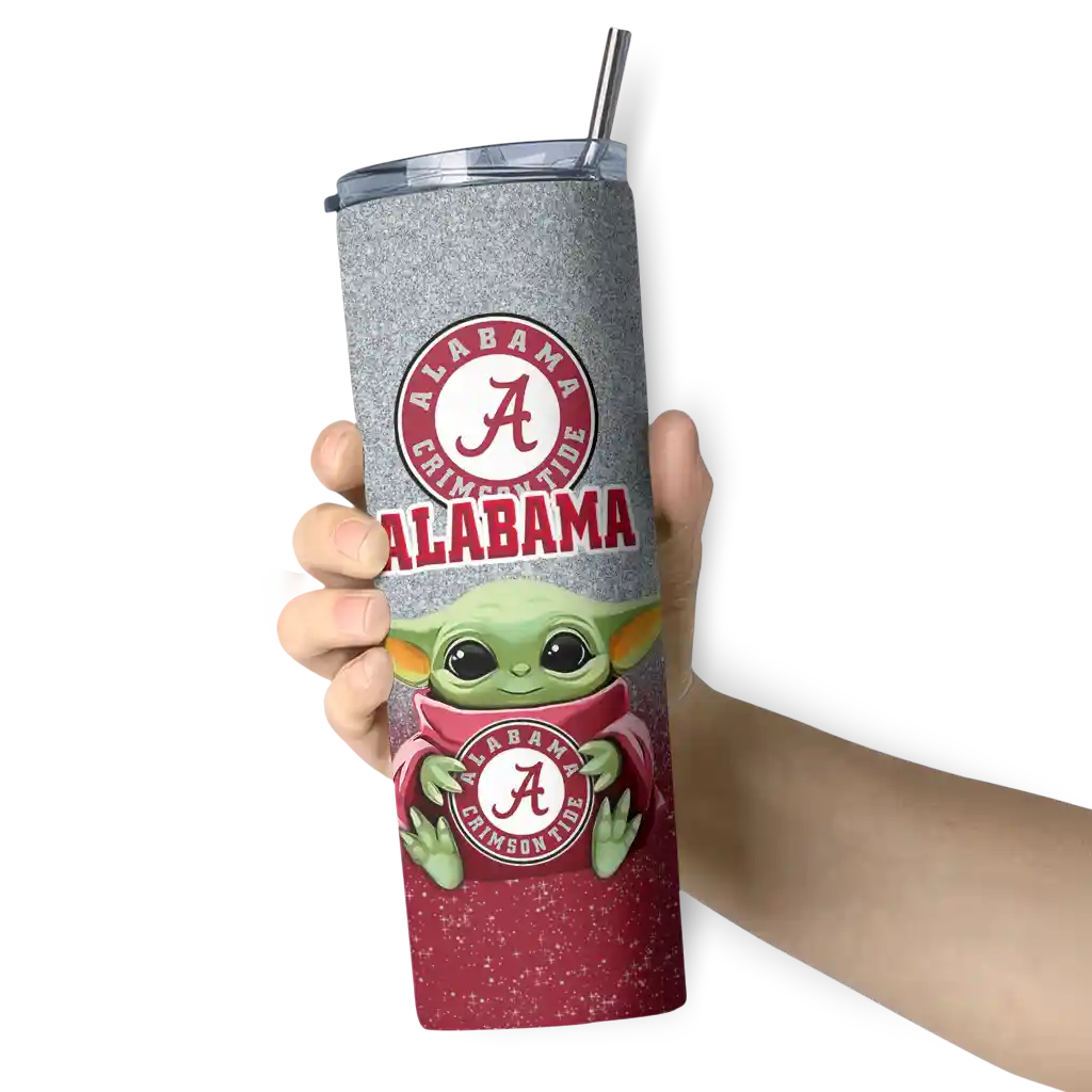 alabama-crimson-tide-yoda-smile-crimson-skinny-tumbler-premium-grade-1.webp