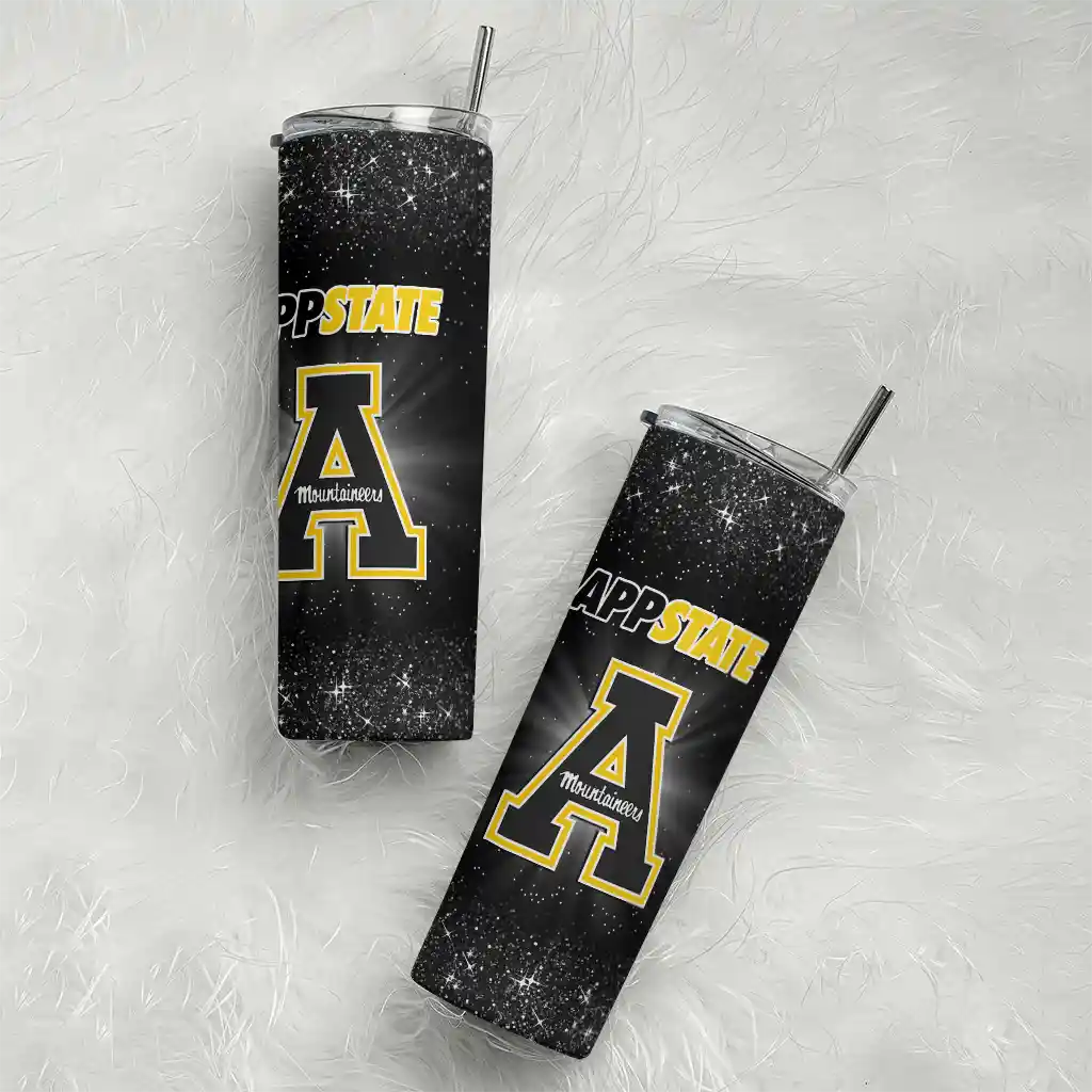 appalachian-state-mountaineers-radiant-glitter-black-skinny-tumbler-top-rated-1.webp
