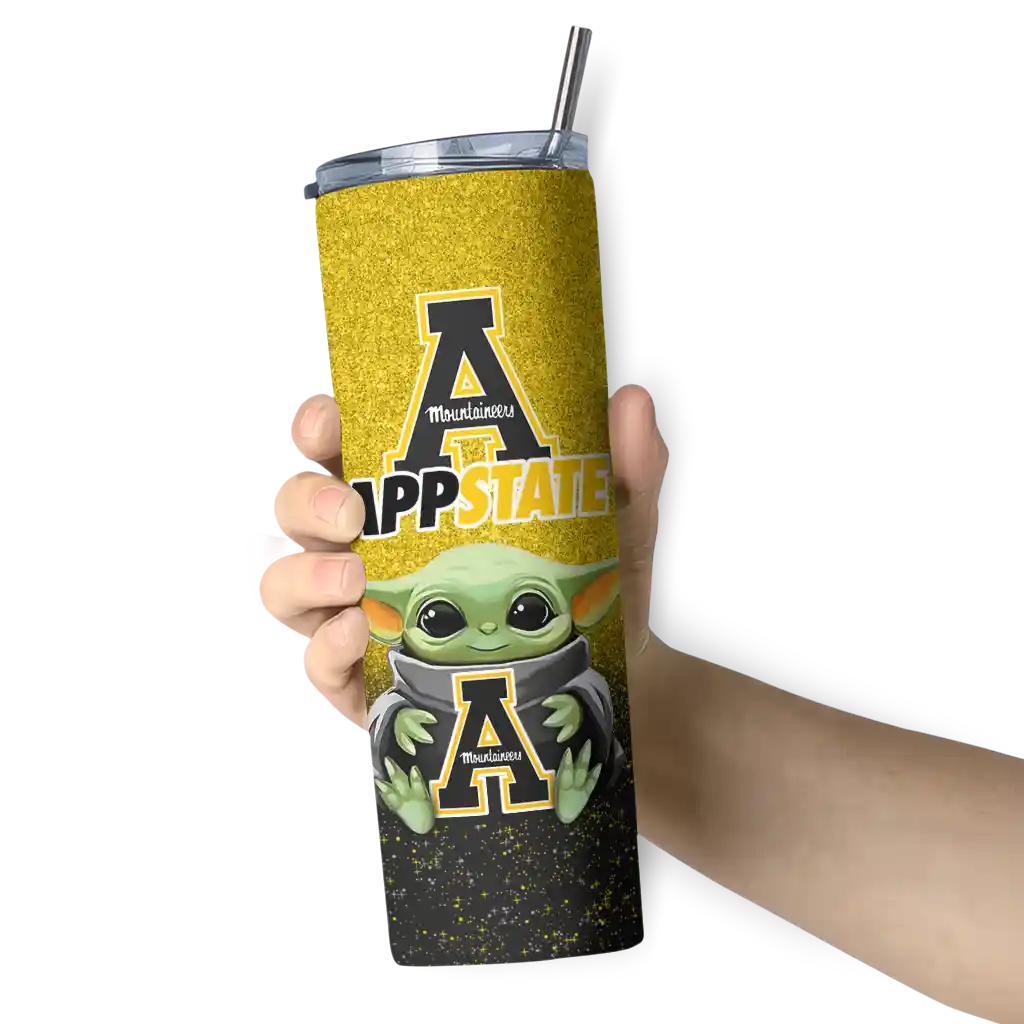 appalachian-state-mountaineers-yoda-smile-black-skinny-tumbler-premium-grade-3.webp